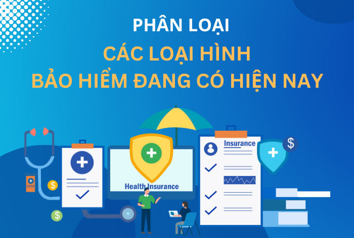 Cách phân loại các loại hình bảo hiểm đang có hiện nay 2024